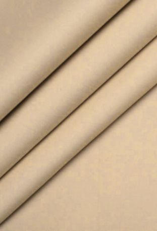 Beige Solid Premium Blazer Fabric
