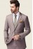 Taupe Brown Solid Premium Suiting Fabric