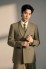 Elegant Olive Double-Breasted Suit Set