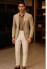 “Bianco Regale Striato Suiting Fabric”
