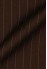 Chocolate Brown Pinstripe Double-Breasted Blazer