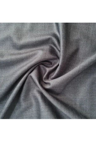 Charcoal Grey Solid Three-Piece Suit Fabric