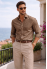 Camel Linen Shirt