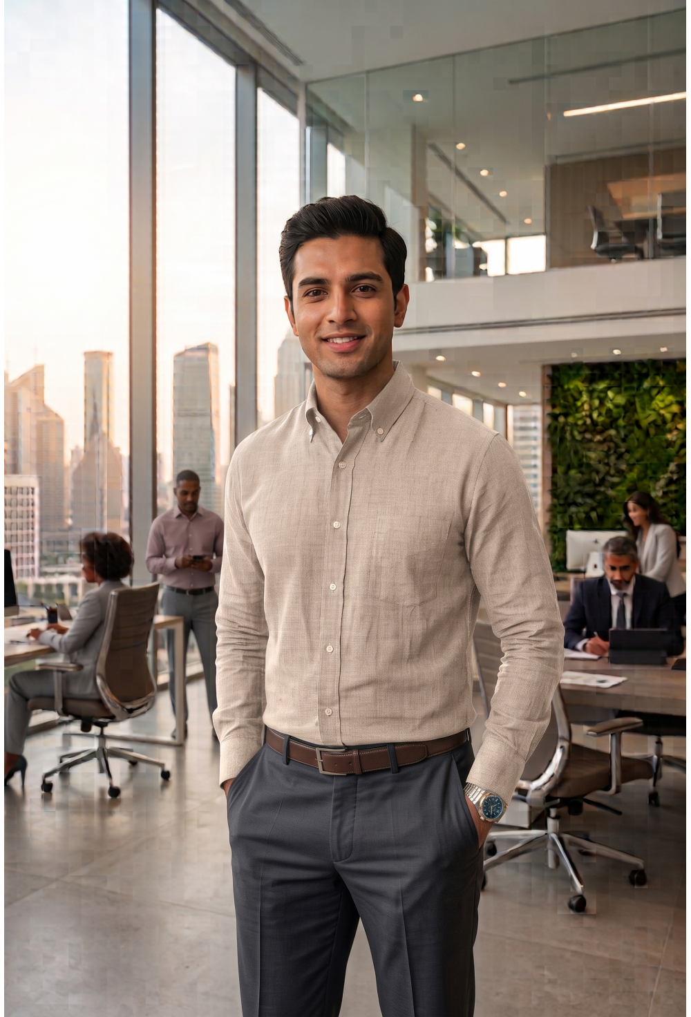 European Linen Shirt