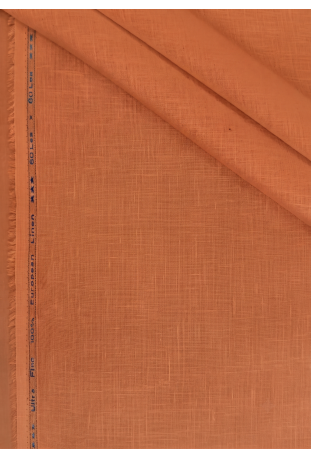 Solid Tan Brown Linen-Style