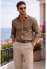Camel Linen Shirt