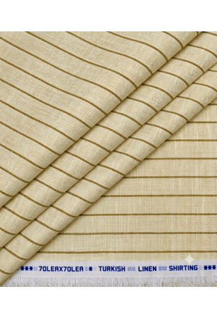 Classic Striped Linen