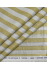 Classic Yellow & White Striped Linen