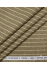 Classic Dark Brown Striped Linen