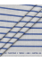 Classic Ice Blue Striped Linen
