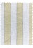 Classic Yellow & White Striped Linen