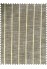 Classic Dark Brown Striped Linen
