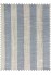 Classic Bold Blue & White Striped Linen
