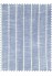 Classic Royal Blue Striped Linen