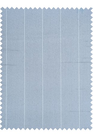 Sky Blue Chalk Stripe Double-Breasted