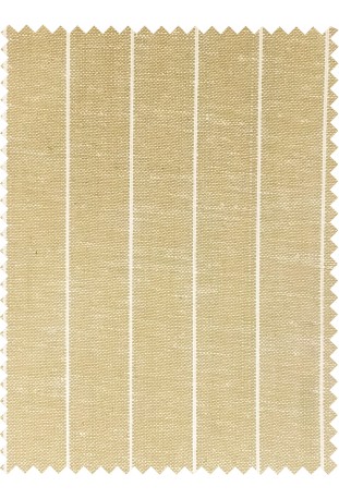 Sand Beige Pinstripe Linen