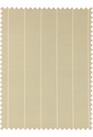 Buttercream Beige Chalk Stripe