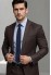 Espresso Brown Micro Pinstripe Wool-Blend