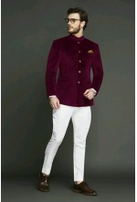 Purple Velvet Bandgala